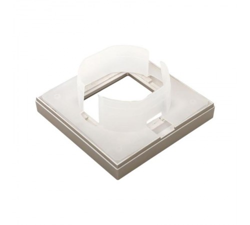 1 - местная рамка, IP44, шампань, пластик Эпика  UP1-FPC-01-44 EKF