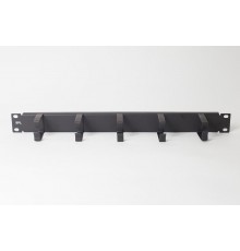 Горизонтальный органайзер 19", 1U, с пластиковыми кольцами  500010  SPL