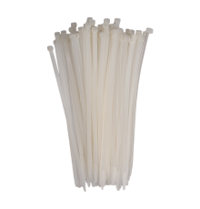 Кабельный коннектор PCT 7,6x300-100WH PA6.6 (100 шт/уп)  .5054189  Jazzway