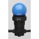 Лампы cветодиодные ERABL45-E27 LED Р45-1W-E27 (диод. шар син., 4SMD, 1W, E27, для белт-лайт) (10/100/6000)  Б0049573  ЭРА