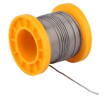 Припой PL-PR04 с канифолью для пайки ПОС 61 трубка 1,0 мм катушка 100 гр  Б0052562  ЭРА