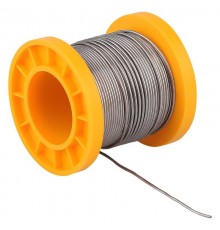 Припой PL-PR04 с канифолью для пайки ПОС 61 трубка 1,0 мм катушка 100 гр  Б0052562  ЭРА