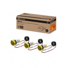 Индикатор значения напряжения и тока ED16-22VAD d22мм 20В-500В 100А желтый  SQ0746-0085  TDM