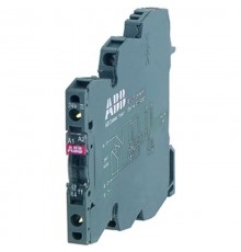 Реле RB101AR , 1НЗ контакт, 10мА-6А, катушка 24VAC/DC, винт.зажимы, с защитой контактов  1SNA645019R0400  ABB