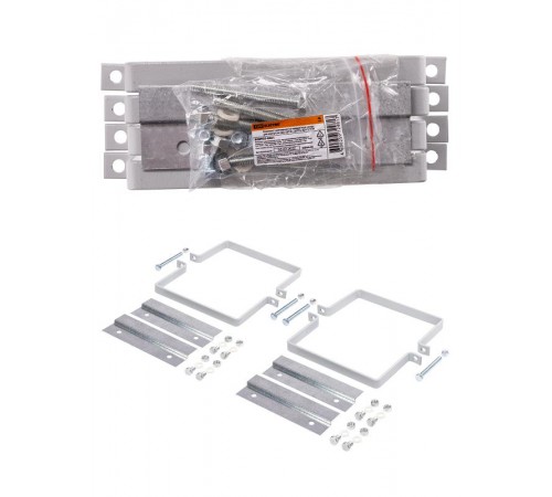 Комплект крепления на квадратную опору для корпусов (ЩУ, ЩРНп, ЩУРН, ЩУ-П)  SQ0935-0001  TDM