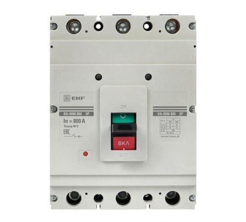 Выключатель автоматический ВА-99М 800/800А 3P 50кА EKF Basic  mccb99-800-800m  EKF
