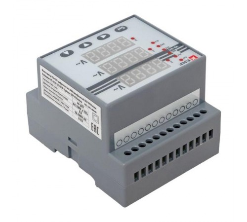 Вольтметр VM-DG33 цифровой на DIN трехфазный  vd-g33  EKF