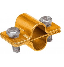 Зажим соединительный пруток - стержень 16 мм параллельный, латунь90553Ezetek