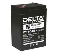 Аккумуляторная батарея ОПС серии DT 6045  6В/4,5Ач  DT 6045  DELTA