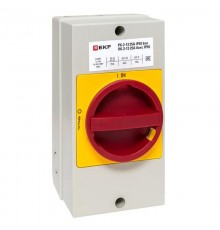 Переключатель кулачковый ПК-2-13 25А 3P "ВКЛ-ВЫКЛ" с блокировкой в боксе IP65  PROxima pk-2k-13-25-a65 EKF