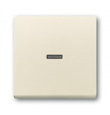 Клавиша для механизма 1-клавишного выключателя, с прозрачной линзой, Future/Axcent/Carat/Династия, слоновая кость  2CKA001751A3148  ABB