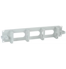 Органайзер кабельный 2U 2 боковых горизонт. и 4 вертик. кольца, серый  CO35-2M6R  ITK