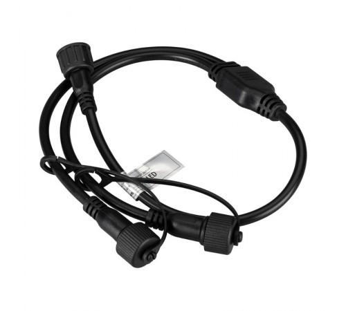 Коннектор питания ARD-CLASSIC-SYNC-RGB Black (230V, 2 ports) (Ardecoled, Закрытый)  031802  Arlight