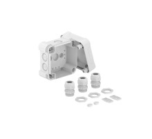 Распределительная коробка X04, IP 67, 114х114х78 мм, с 3-я кабельными вводами V-TEC M20  2005034  OBO Bettermann