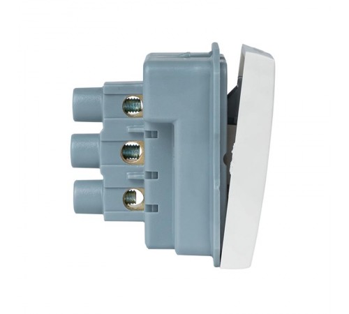 Выключатель 10А, 1 клавишный проходной без индикатора  E2MV10-025-10  EKF