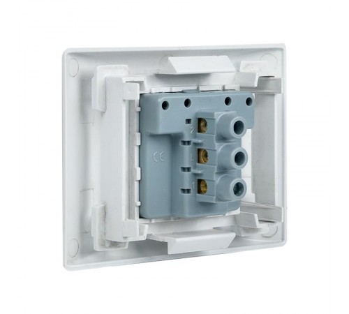 Выключатель 10А, 1 клавишный проходной без индикатора  E2MV10-025-10  EKF