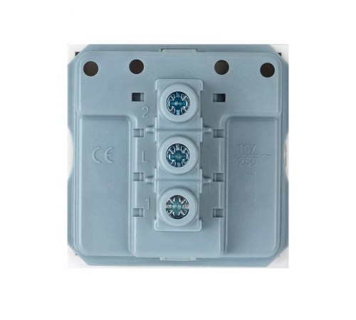 Выключатель 10А, 1 клавишный проходной без индикатора  E2MV10-025-10  EKF