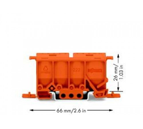 Адаптер монтажный (уп/10шт)  222-500  WAGO