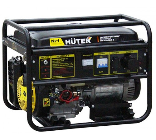 Электрогенератор DY9500LX-3   64/1/41  HUTER