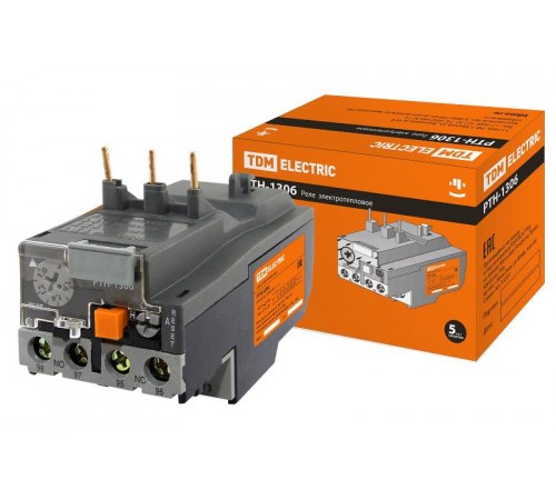 Реле тепловое РТН-1306  1,0-1,6А   SQ0712-0003  TDM