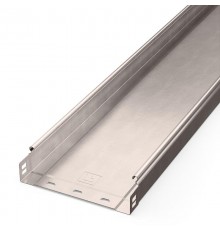 Лоток неперфорированный Стандарт INOX (AISI 409) 200х50х3000 (0,8 мм) (12 м/уп)  PR16.2395  Промрукав