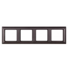 Рамка 4-поста; Eco Profi; термопласт; антрацит  EP484AN  Jung