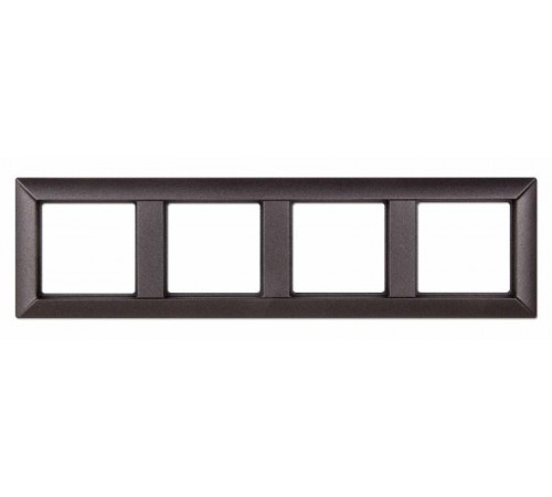Рамка 4-поста; Eco Profi; термопласт; антрацит  EP484AN  Jung