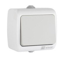 Мурманск Выключатель 1 -клавишный 10А IP54 серый EKF  EFV10-021-30-54  EKF