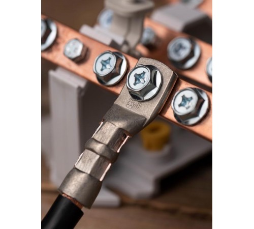 Наконечник медный луженый ТМЛ DIN 35-8 PROxima  tml-din-35-8  EKF