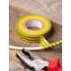 Изолента, класс А (профессиональная), 0.18х19мм, 20 метров, желто-зеленая EKF Simple  plc-iz-a-yg  EKF