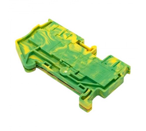 Клеммная колодка пружинная 2.5 Push-in 3 вывода земля PIT-2,5-3-pe  EKF