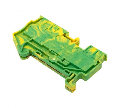 Клеммная колодка пружинная 2.5 Push-in 3 вывода земля PIT-2,5-3-pe  EKF