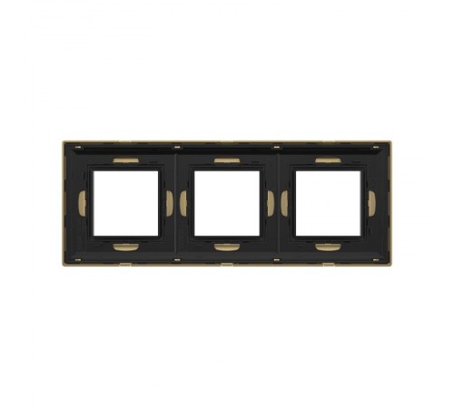 Рамка из металла, "Avanti", золотая, 6 модулей  4408856  DKC