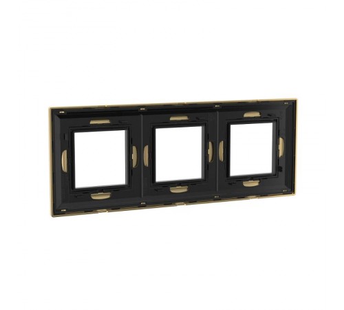 Рамка из металла, "Avanti", золотая, 6 модулей  4408856  DKC