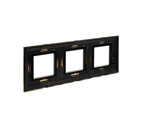 Рамка из металла, "Avanti", золотая, 6 модулей  4408856  DKC