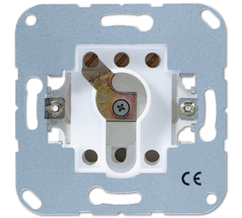 Реверсивный выключатель для замочного механизма, для жалюзи, 1-полюсный (1 двигатель); универсальные встраиваемые механизмы  104.15  Jung