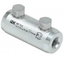 Гильза алюминиевая механическая со срывными болтами АМГ 10-35 до 35 кВ  UZA-29-S10-S35-35  IEK