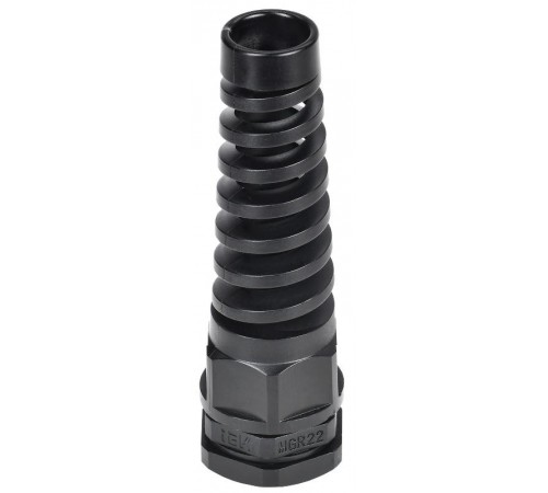 Сальник MGR 22 с гибким отводом d=10-14мм IP68 черный  YSA23-12-22-68-K02  IEK