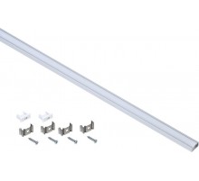 Профиль алюминиевый для светодиодной ленты 1607 накл. прям. 2м к-т опал  LSADD1607-SET1-2-N1-1-08  IEK