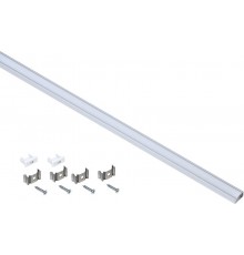 Профиль алюминиевый для светодиодной ленты 1607 накл. прям. 2м к-т опал  LSADD1607-SET1-2-N1-1-08  IEK