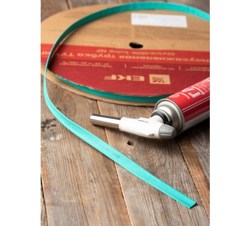 Термоусаживаемая трубка ТУТ нг 10/5 зелёная EKF PROxima  tut-10-j  EKF