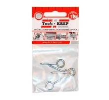 Шуруп-кольцо 3,5х30 (4шт) - пакет  103893  Tech-KREP