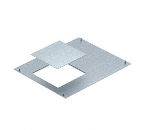 Крышка канала OKA с монтажным отверстием GES4 400x500x4 мм (сталь) (OKA D 500 4)  7425064  OBO Bettermann