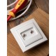 Розетка RJ-45 2-местная СП Минск  белая EKF  ERK02-035-10  EKF