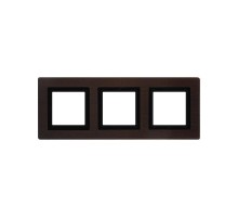 Рамка из натурального дерева, "Avanti", венге, 6 модулей  4402846  DKC