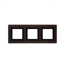 Рамка из натурального дерева, "Avanti", венге, 6 модулей  4402846  DKC