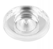 Светильник точечный встраиваемый под лампу 8060-2 MR16 50W G5.3 серебро, серебро/ Silver-Silver  19710  FERON