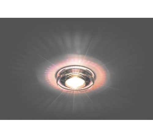 Светильник точечный встраиваемый под лампу 8060-2 MR16 50W G5.3 серебро, серебро/ Silver-Silver  19710  FERON