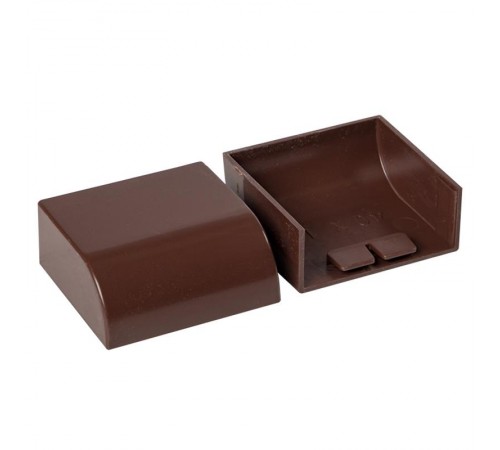 Заглушка (40х16) (4 шт) Plast EKF PROxima  под темное дерево    ecd-40-16x4   EKF 