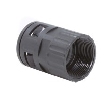 Муфта с внутренней резьбой DN 17 мм, М25х1,5, полиамид, цвет черный  PAI17M25N  DKC